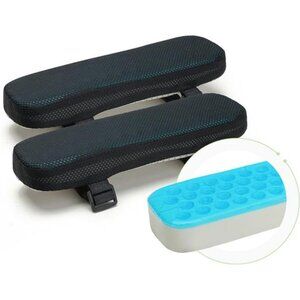 Chair Armrest Cooling Gel Cushions Elbow Pillow Pressure Relief Office Chair